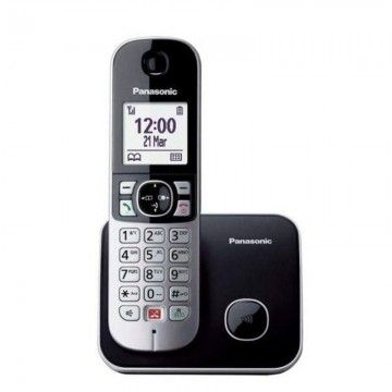 Telefone sem fio Panasonic KX-TG6851/ Preto PANASONIC - 1