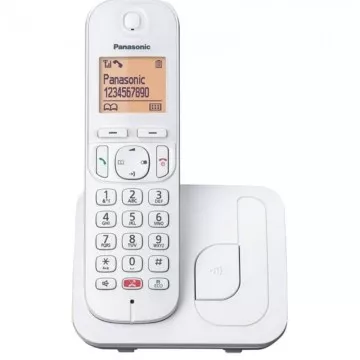 Telefone sem fio Panasonic KX-TGC250SPW/ Branco PANASONIC - 1