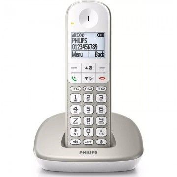 Telefone sem fio Philips XL4901S/23/ Prata e branco PHILIPS - 1