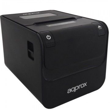 Impressora de Ticket Aprox appPOS80AMUSE/ Térmica/ Largura do papel 80mm/ USB-RS232-Ethernet/ Preto Approx - 1
