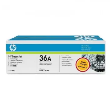 Original HP Toner nº36A Multipack/ 2x Preto HP - 1