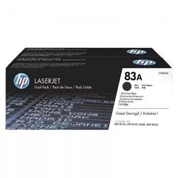 Toner HP Original nº 83A Multipack/ 2x Preto HP - 1