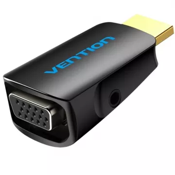 Vention AIDB0/ HDMI macho para VGA fêmea/adaptador conversor de áudio de 3,5 mm  - 1