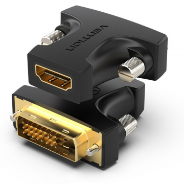 Adaptador HDMI Vention AILB0/ HDMI Fêmea - DVI (24+1) Macho  - 1