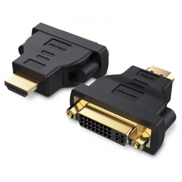 Adaptador HDMI Vention ECCB0/ HDMI macho - DVI (24+5) fêmea VENTION - 1