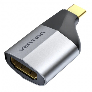 Vention TCAH0 Adaptador USB tipo C/USB tipo C macho para HDMI fêmea  - 1