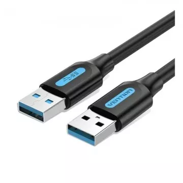 Cabo USB 3.0 Vention CONBF/ USB macho - USB macho/ 1 m/ preto VENTION - 1