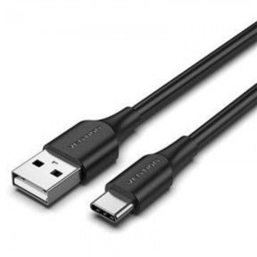 Cabo USB 2.0 Vention CTHBF/ USB tipo C macho - USB macho/ 1 m/ preto VENTION - 1