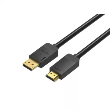 Vention HADBG/ Displayport macho - cabo conversor HDMI macho/ 1,5 m/ preto VENTION - 1