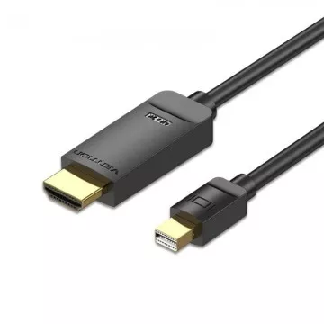 Vention HAHBG/ Mini Displayport Macho - Cabo Conversor HDMI Macho/ 1,5 m/ Preto VENTION - 1