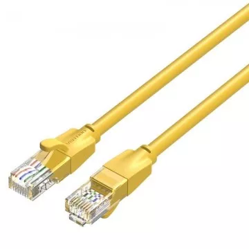 Cabo de Rede RJ45 UTP Vention IBEYF Cat.6/ 1m/ Amarelo VENTION - 1