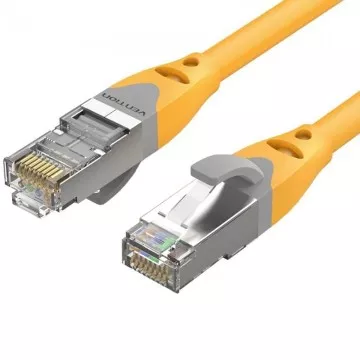 Cabo de Rede RJ45 SFTP Vention IBHYF Cat.6a/ 1m/ Laranja VENTION - 1