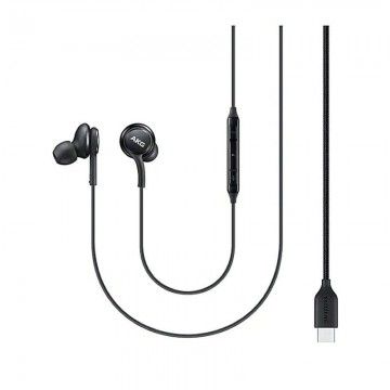 Fones de ouvido intra-auriculares Samsung EO-IC100/ com microfone/ USB tipo C/ preto Samsung - 1