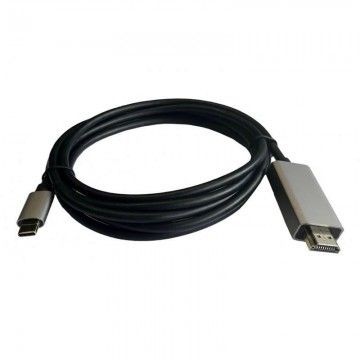 Cabo HDMI 3GO C137/ HDMI macho - USB tipo C macho/ 2 m/ preto 3GO - 1