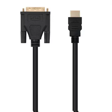 Cabo HDMI Nanocabo 10.15.0502/ DVI Macho - HDMI Macho/ 1,8m/ Preto NANO CABLE - 1