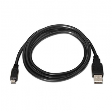 Cabo USB 2.0 Nanocabo 10.01.0503/ USB Macho - MicroUSB Macho/ 3m/ Preto NANO CABLE - 1