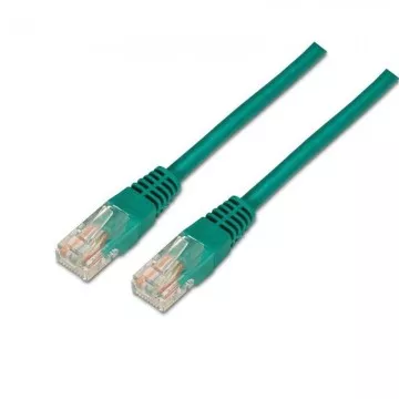 Cabo de Rede RJ45 UTP Aisens A133-0193 Cat.5e/ 50cm/ Verde AISENS - 1