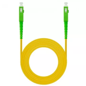 Cabo de Fibra Óptica G657A2 Nanocabo 10.20.0003/ LSZH/ 3m/ Amarelo NANO CABLE - 1