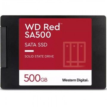 Unidade SSD Western Digital WD Red SA500 NAS 500 GB/ SATA III Western Digital - 1
