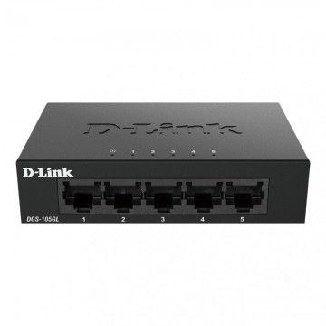 Switch D-Link DGS-105GL 5 portas/ RJ-45 10/100/1000 DLINK - 1