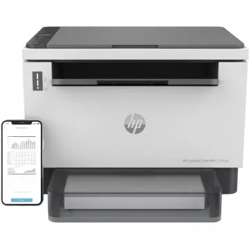 HP Laserjet Tank 2604dw WiFi/ Duplex/ Branco Recarregável Laser Monocromático MFP HP - 1