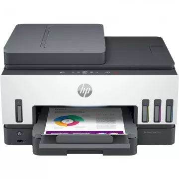 Multifuncional HP Smart Tank 7605 WiFi/ Fax/ Duplex/ Branco Recarregável HP - 1