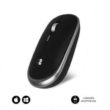 Subblim Wireless Mini Mouse/ Até 1600 DPI/ Cinza Espacial Subblim - 1