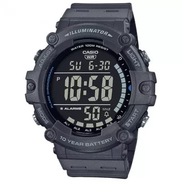 Relógio digital masculino da coleção Casio AE-1500WH-8BVEF/ 54 mm/ cinza CASIO - 1