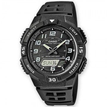 Relógio masculino analógico e digital da coleção Casio AQ-S800W-1BVEF/ 47 mm/ preto CASIO - 1