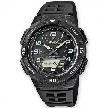 Relógio masculino analógico e digital da coleção Casio AQ-S800W-1BVEF/ 47 mm/ preto CASIO - 1