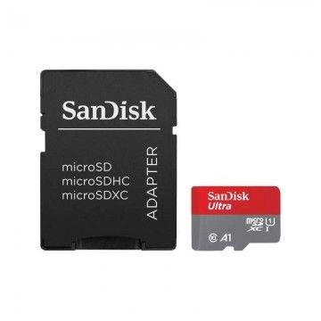 Cartão de memória SanDisk Ultra 64GB microSD XC com adaptador/Classe 10/140MBs Sandisk - 1