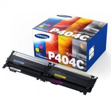 Original Samsung Toner CLT-404S Multipack/ Ciano/ Magenta/ Amarelo/ Preto Samsung - 1