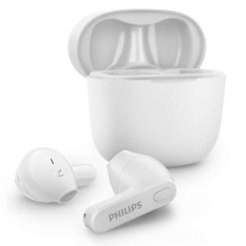 Auscultadores Philips TAT2236 Bluetooth com estojo de carregamento/ 6h de autonomia/ Branco PHILIPS - 1