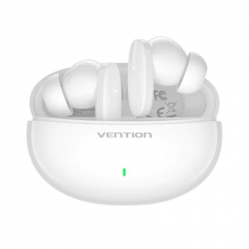 Auscultadores Vention NBFW0 Bluetooth com estojo de carregamento/ Autonomia 7h/ Branco VENTION - 1