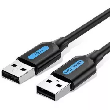 Cabo USB 2.0 Vention COJBH/ USB Macho - USB Macho/ 3m/ Preto VENTION - 1