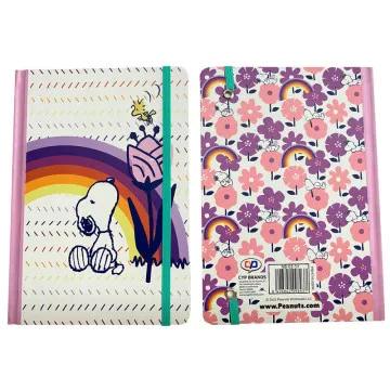 Caderno Rainbow Snoopy A5 CYP BRANDS - 1