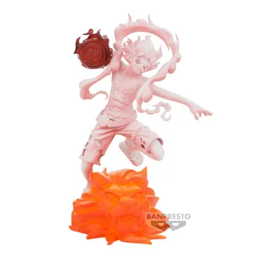 Figura Macaco D Luffy Senkozekkei Filme Vermelho One Piece 11cm BANPRESTO - 1