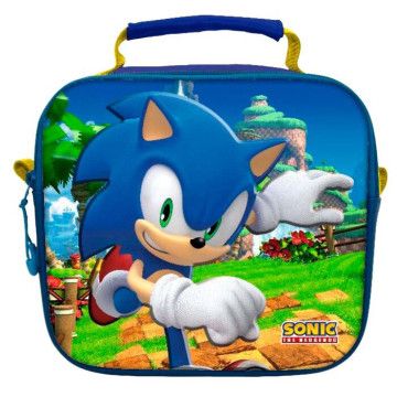 Saco de almoço 3D Sonic the Heghehog 22cm TOYBAGS - 1