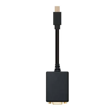 Adaptador Nanocable 10.16.0202/ Mini Displayport Macho - VGA Fêmea NANO CABLE - 1