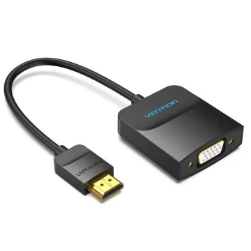 Conversor HDMI para VGA Vention 42154/ HDMI macho para VGA fêmea  - 1