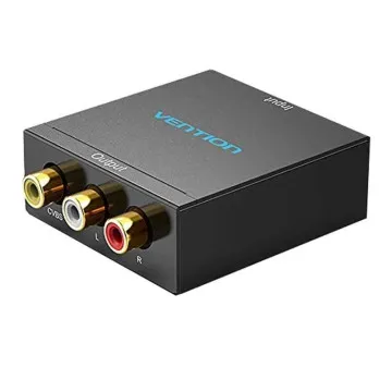 Conversor HDMI para RCA Vention AEEB0/ HDMI Fêmea para RCA Fêmea  - 1