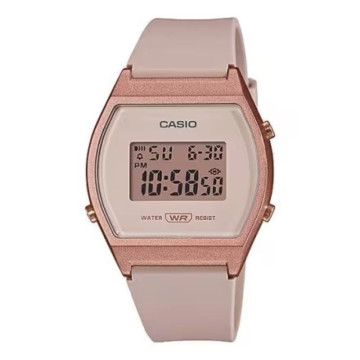 Relógio digital feminino da coleção Casio LW-204-4AEF/ 39 mm/ rosa CASIO - 1