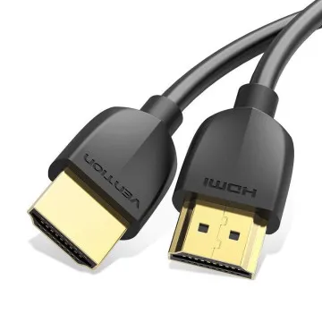 Cabo HDMI 2.0 4K portátil Vention AAIBH/ HDMI macho - HDMI macho/ 2 m/ preto  - 1