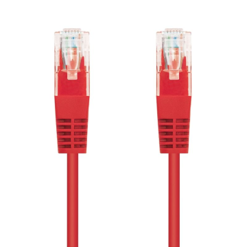 Cabo de Rede RJ45 UTP Nanocabo 10.20.0402-R Cat.6/ 2m/ Vermelho NANO CABLE - 1