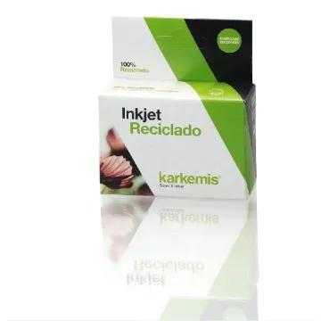 Karkemis Brother LC123/Cartucho de tinta reciclado ciano  - 1