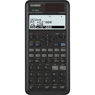 Calculadora Científica Casio FC-200V-2/ Black CASIO - 1