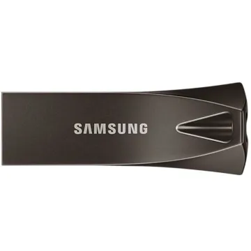 Pendrive 256GB Samsung BAR Titan Grey Plus USB 3.1 Samsung - 1