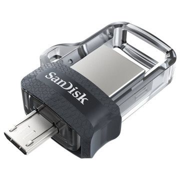 Pendrive 128GB SanDisk Dual m3.0 Ultra USB 3.0/ MicroUSB Sandisk - 1