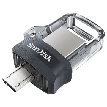 Pendrive 32GB SanDisk Dual m3.0 Ultra USB 3.0/ MicroUSB Sandisk - 1