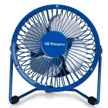 Ventilador Mini USB Orbegozo PW 1026/ Azul ORBEGOZO - 1